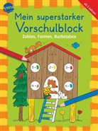 Inge Jauß, Angelika Penner, Angelika Penner - Mein superstarker Vorschulblock. Zahlen, Formen, Buchstaben