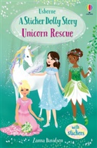 Susanna Davidson, Zanna Davidson, Davidson Susanna, Davidson/burns, Heather Burns, Burns Heather - Unicorn Rescue - Usborne Sticker Dollies