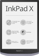 PocketBook InkPad X - metallic grey, E-Book Reader