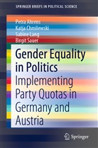Petr Ahrens, Petra Ahrens, Katj Chmilewski, Katja Chmilewski, Sabine Lang, Sabine et al Lang... - Gender Equality in Politics
