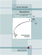Ursula Mamlok - Rückblick