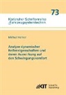 Michael Kerber - Analyse dynamischer Reifeneigenschaften und deren Auswirkung auf den Schwingungskomfort