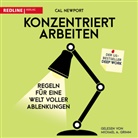 Cal Newport, Michael A. Grimm - Konzentriert arbeiten (Audio book)