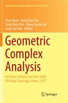 Jisoo Byun, Hong Rae Cho, Sung Yeon Kim, Kang-Hyurk Lee, Jong-Do Park, Hon Rae Cho... - Geometric Complex Analysis