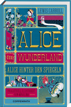 Lewis Carroll,  MinaLima Design - Alice im Wunderland - Alice hinter den Spiegeln