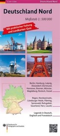 BKG - Bundesamt für Kartographie und Geodäsie, BK - Bundesamt für Kartographie und, BKG - Bundesamt für Kartographie und, BKG - Bundesamt für Kartographie und Geodäsie - Deutschland Nord 1:500 000