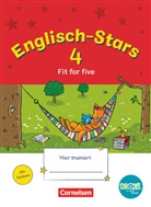 Englisch-Stars - Hörstift-Ausgabe: Englisch-Stars - BOOKii-Ausgabe - 4. Schuljahr - Fit for five