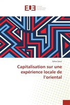 Zahra Zaoui - Capitalisation sur une expérience locale de l'oriental