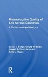 Kathy J. Hayes, Joseph G. Hirschberg, Gerald W. Scully, Daniel Slottje, Daniel J. Slottje, Daniel J. Scully Slottje... - Measuring the Quality of Life Across Countries