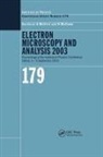 S Mccomb Mcvitie, D McComb, D. McComb, S McVitie, S. McVitie, McVitie S - Electron Microscopy and Analysis 2003