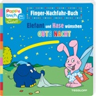 Katja Baier, Friedrich Streich Trickstudio Lutterbeck GmbH WDR mediagroup - Finger-Nachfahr-Buch. Elefant und Hase wünschen Gute Nacht