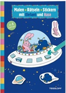 Katja Baier, Friedrich Streich Trickstudio Lutterbeck GmbH WDR mediagroup - Malen - Rätseln - Stickern mit Elefant und Hase