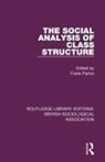 Frank Parkin, Parkin Frank, Frank Parkin - Social Analysis of Class Structure