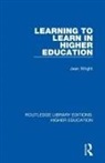 Jean Wright - Learning to Learn in Higher Education