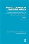 Aidan Southall, Aidan Southall - Social Change in Modern Africa