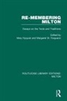Mary Ferguson Nyquist, Margaret W Ferguson, Margaret W. Ferguson, Mary Nyquist - Re-Membering Milton