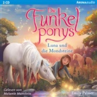 Emily Palmer, Melanie Manstein - Die Funkelponys - Luna und die Mondsteine, 2 Audio-CD (Hörbuch)