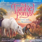 Emily Palmer, Melanie Manstein - Die Funkelponys - Luna und die Mondsteine, 2 Audio-CD (Audio book)
