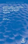 John R. Glenn, John R. Glenn - Critical Edition of Alexander s Ross s 1647 Mystagogus Poeticus, Or