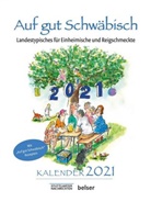 Peter Ruge, Ja Sellner, Jan Sellner - Auf gut Schwäbisch Kalender 2021