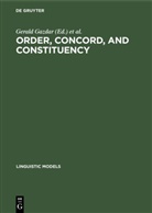 Gerald Gazdar, Geoffrey K Pullum, Ewa Klein, Ewan Klein, Geoffrey K. Pullum - Order, Concord, and Constituency