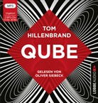 Tom Hillenbrand, Oliver Siebeck - Qube, 3 Audio-CD, 3 MP3 (Hörbuch)