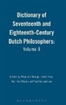 Henri Krop, Schu, Wiep van Bunge, Han van Ruler, Henri Krop, Paul Schuurman... - Dictionary of Seventeenth and Eighteenth Century Dutch Philosophers: