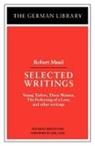 Burton Pike, Burton Pike - Selected Writings: Robert Musil