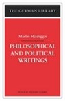 Manfred Stassen, Manfred Stassen - Philosophical and Political Writings: Martin Heidegger