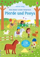 Kirsteen Robson, Adrien Siroy - Mein Immer-wieder-Stickerbuch: Pferde und Ponys