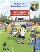 Feli Neureuther, Felix Neureuther, Bastian Schweinsteiger, Sabine Straub - Zwei Freunde im Fußballfieber