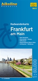 Esterbauer Verlag, Esterbaue Verlag, Esterbauer Verlag - Bikeline Radwanderkarte Frankfurt am Main