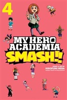 Hirofumi Neda, Kohei Horikoshi, Kohei Horikoshi, Hirofumi Neda, Kohei Horikoshi - My hero smash vol 4