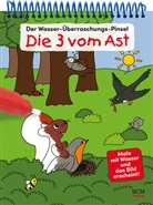 Eckart zur Nieden, zur Nieden  Eckart, Jutta Lücking - Der Wasser-Überraschungs-Pinsel - Die Drei vom Ast