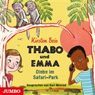 Kirsten Boie, Karl Menrad - Thabo und Emma - Diebe im Safari-Park, Audio-CD (Hörbuch)