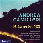 Andrea Camilleri, Volker Hanisch, Hans Löw, Oda Thormeyer, ... und viele mehr, Jacob Weigert - Kilometer 123, 2 Audio-CD (Audio book)