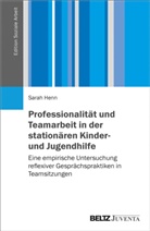 Sarah Henn - Professionalität und Teamarbeit in der stationären Kinder- und Jugendhilfe