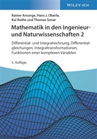 Raine Ansorge, Rainer Ansorge, Hans Oberle, Hans J Oberle, Hans J. Oberle, Kai Rothe... - Differential- und Integralrechnung, Differentialgleichungen, Integraltransformationen, Funktionen einer komplexen Variablen