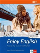 Let's Enjoy English - B1.2: Student's Book, w. Audio-CD, MP3 and DVD