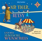 Sally Gardner, Lisa Hagmeister, Susanne Hornfeck - Mr. Tiger, Betsy und das magische Wunscheis, 1 Audio-CD (Hörbuch)