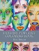 Eric Singer - Fantasy Portrait Coloring Book