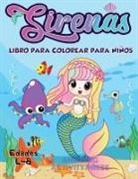 Amazing Activity Press, Amazing Activity Press - Libro de colorear de sirena para niños de 4 a 8 años