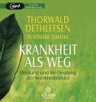 Rüdiger Dahlke, Thorwal Dethlefsen, Thorwald Dethlefsen, Rüdiger Dahlke - Krankheit als Weg, 1 Audio-CD, MP3 (Hörbuch)