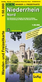 GeoMap, GeoMap - Niederrhein Nord Wander- und Freizeitkarte