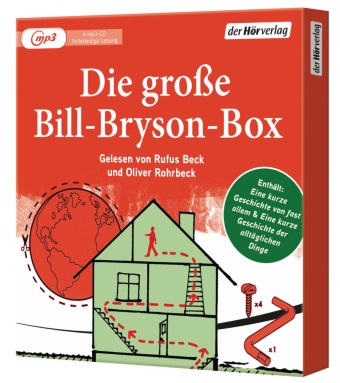 Bill Bryson, Rufus Beck, Oliver Rohrbeck - Die große Bill-Bryson-Box, 4 Audio-CD, 4 MP3 (Audio book) - Eine kurze Geschichte von fast allem - Eine kurze Geschichte der alltäglichen Dinge