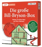 Bill Bryson, Rufus Beck, Oliver Rohrbeck - Die große Bill-Bryson-Box, 4 Audio-CD, 4 MP3 (Hörbuch)