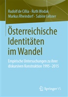 Rudolf De Cillia, Rudol de Cillia, Rudolf De Cillia, Sabine Lehner, Markus Rheindorf, Markus u Rheindorf... - Österreichische Identitäten im Wandel