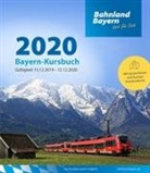 Bayerische Eisenbahngesellschaft mbH, Bayerisch Eisenbahngesellschaft mbH - Bayern-Kursbuch 2020, m. 2 Ktn.