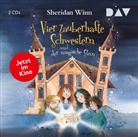 Sheridan Winn, Marie Bierstedt, Franziska Harvey - Vier zauberhafte Schwestern und der magische Stein, 2 Audio-CD (Hörbuch)
