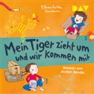 Charlotte Inden, Jochen Bendel, Pe Grigo - Mein Tiger zieht um und wir kommen mit, 1 Audio-CD (Hörbuch)